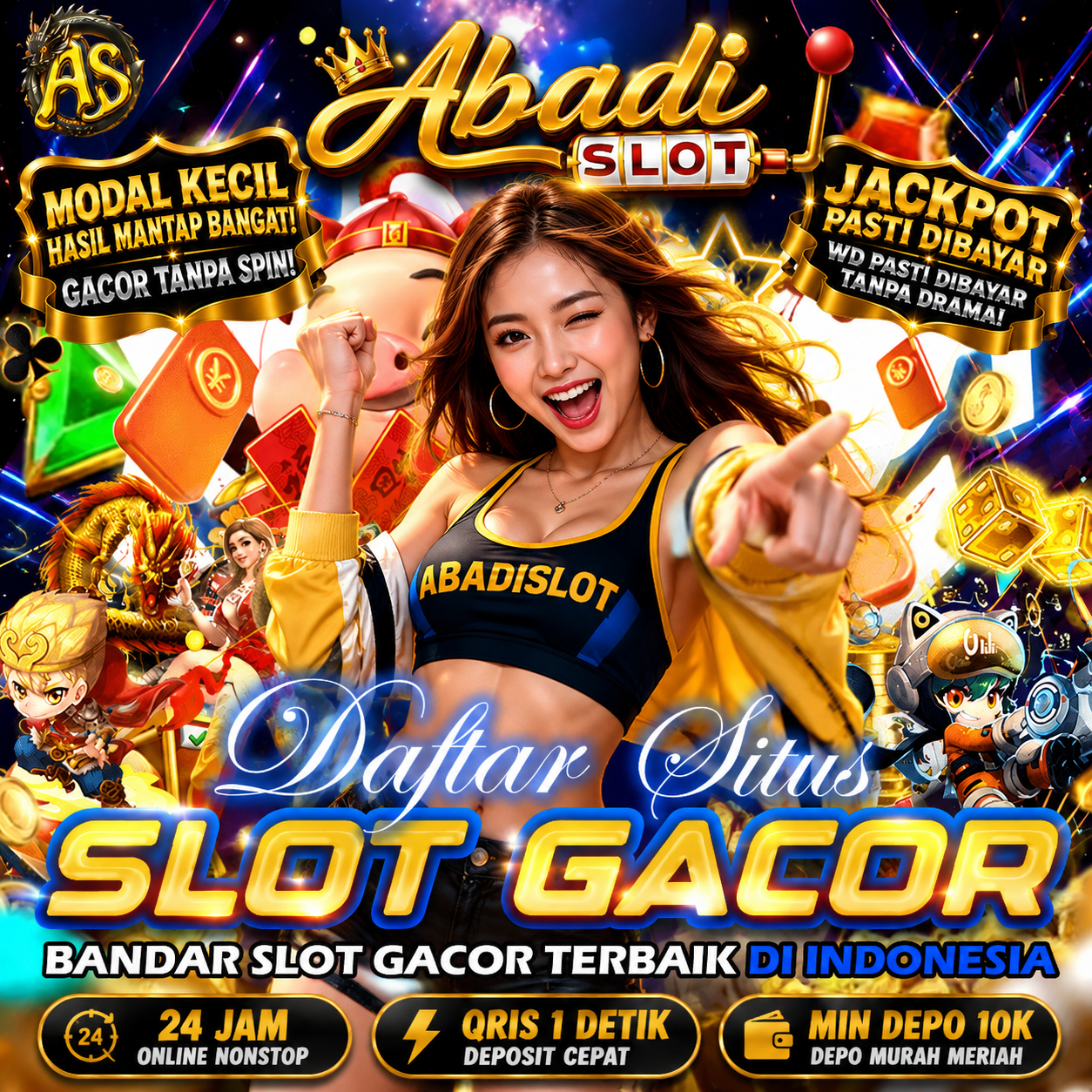 ABADISLOT - Situs Resmi Online Terpercaya Paling Viral!!